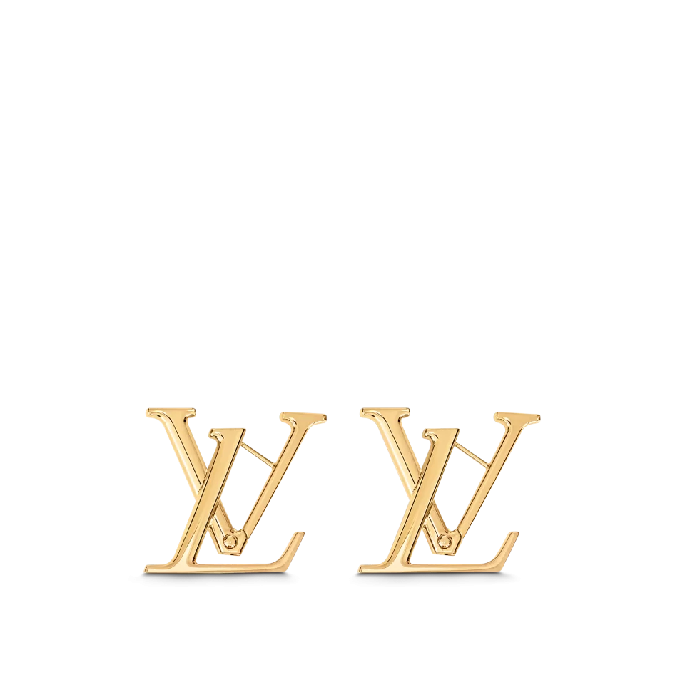 Louis V Logo Earrings