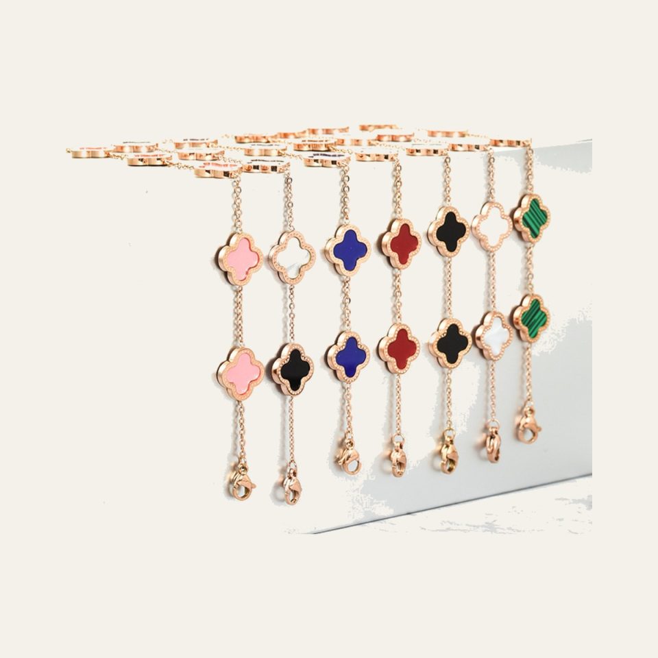 Clover Bracelet - Various Colours