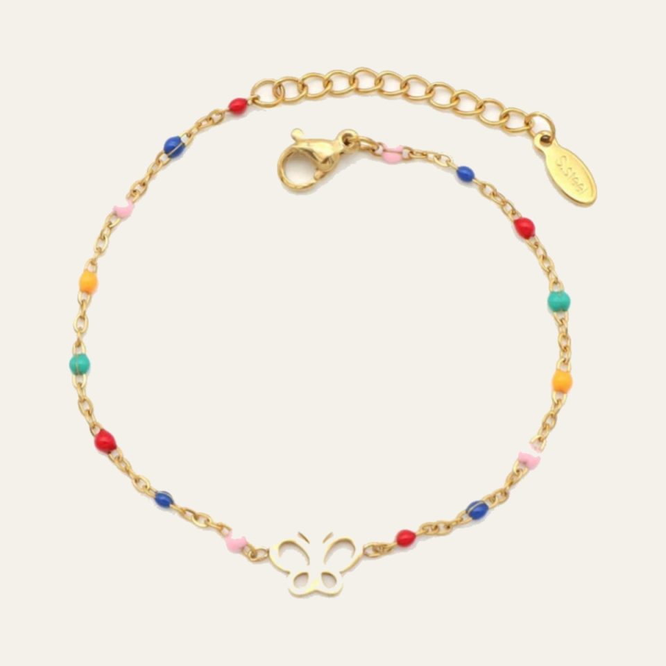 Butterfly Charm Bracelet