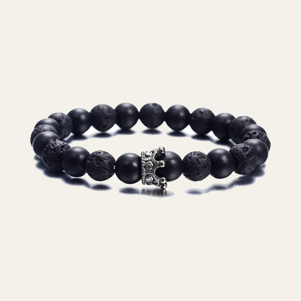 Mens King Crown Bracelet