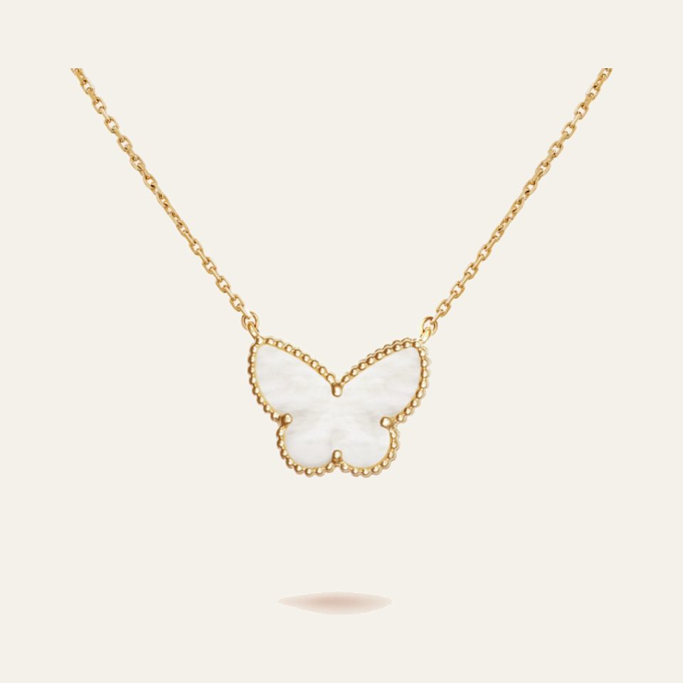 Butterfly Necklace - Mother of Pearl